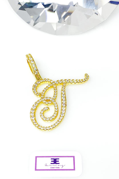 Pendant - So Icy Letter Calligraphy