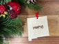 New Mexico State Wood Christmas Ornament
