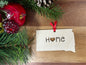 South Dakota  State Wood Christmas Ornament