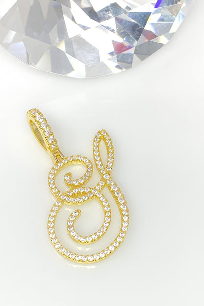 Pendant - So Icy Letter Calligraphy