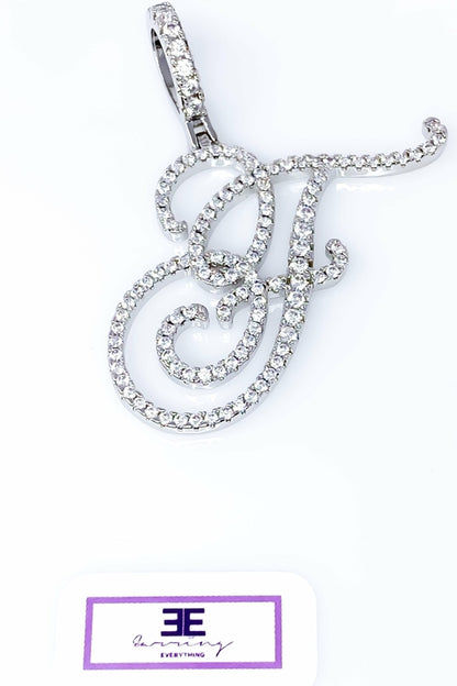 Pendant - So Icy Letter Calligraphy