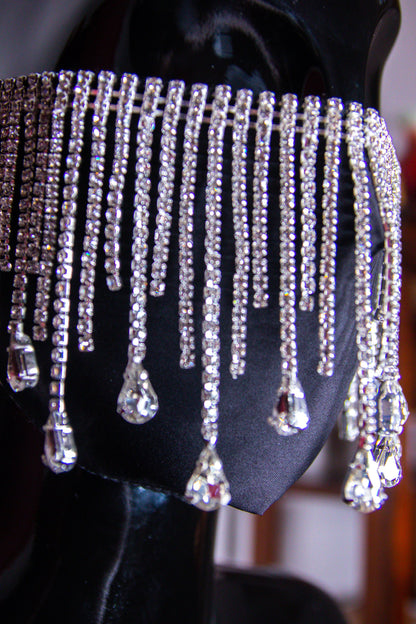 Mask - Tuxedo Tear-Drop