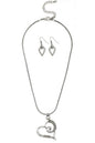 WIRE WRAP HEART PENDANT NECKLACE SET