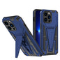 Military Grade Armor Hard Kickstand Case for iPhone 13 Pro Max (Black)