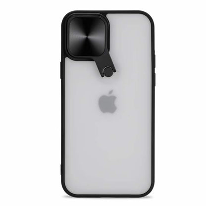 KIKO Selfie Camera Lens Protection Case with Stand for Apple iPhone 13
