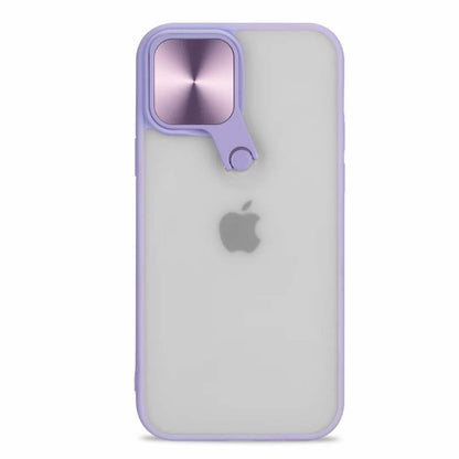 KIKO Selfie Camera Lens Protection Case with Stand for iPhone 13 Mini