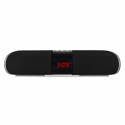 Bluetooth Soundbar Speaker with Clock Display