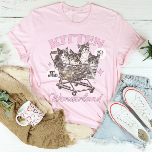 Kitten Wonderland Tee