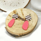 Women's Stylish Earrings, Hand Crafted Polymer Clay Earrings, Nickel