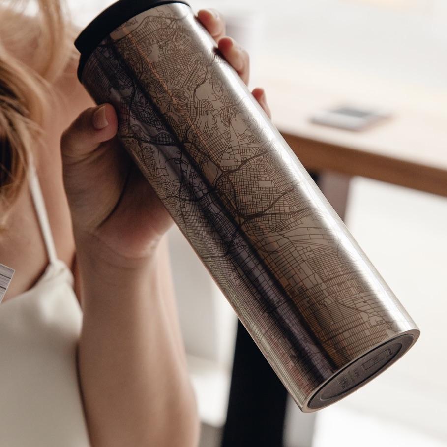Monrovia - California Map Tumbler