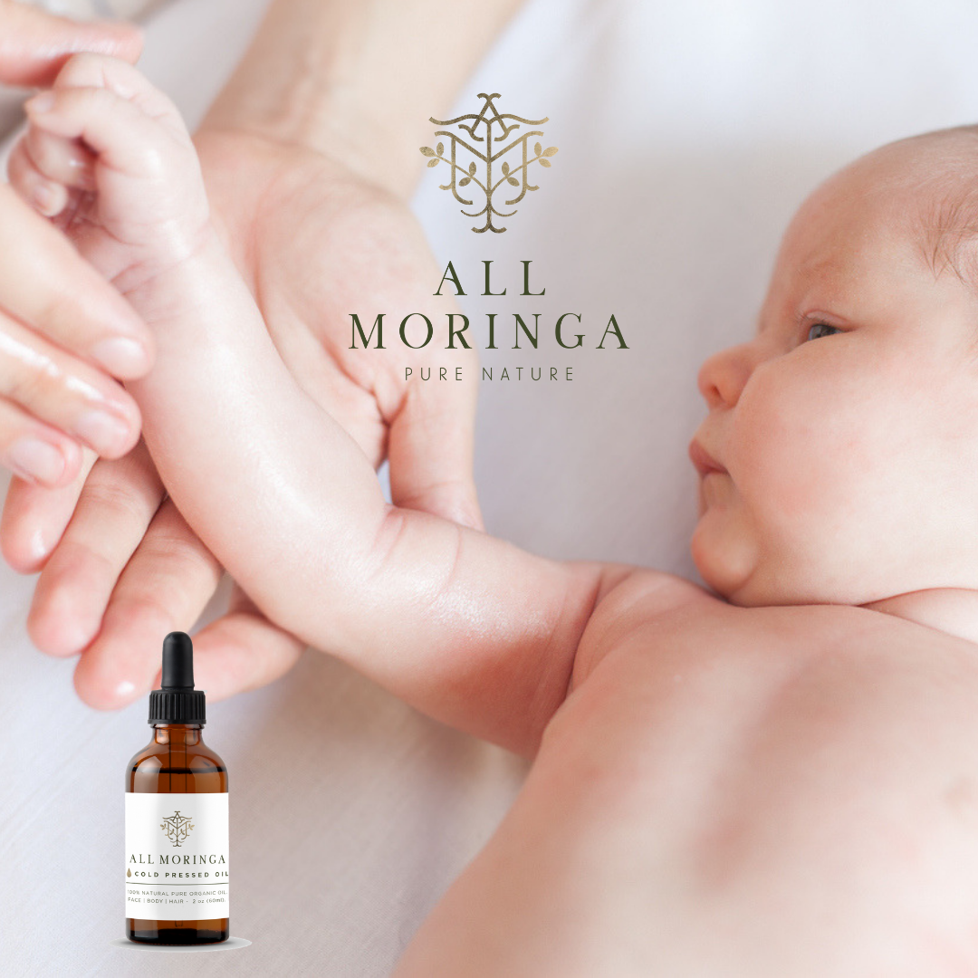 Moringa Oleifera Cold Press Seed Oil Premium 100% Organic