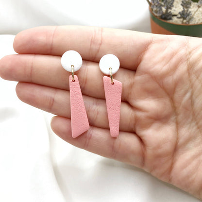 Stylish Asymmetrical Earrings - Anti Allergic Earbacks - Gift for