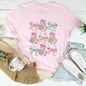 Snowman Coquette Tee