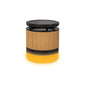 ZTECH Wooden Bamboo Portable Mini Wireless Charger with LED Light,
