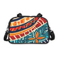 Crossbody Travel Fitness Bag - Boho Floral Print