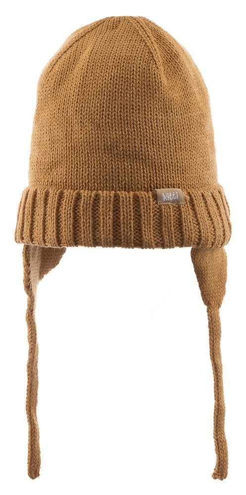 Infant & Toddler Knitted Winter Beanie With Earflaps For Boys