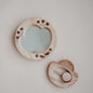 QToys Australia (USA) Flower rattle and baby mirror set