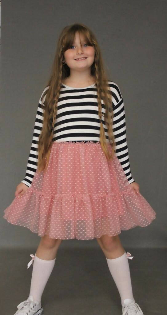 Girl tulle skirt dress 3/7 years old